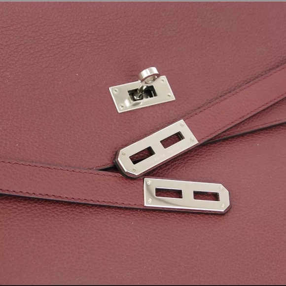 HERMES KELLY DEPECHE 34 Business Bag - Rouge - Picture 5 of 10